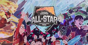 lol2016LCK全明星阵容：Smeb、Bengi、Faker、PraY、Madlife