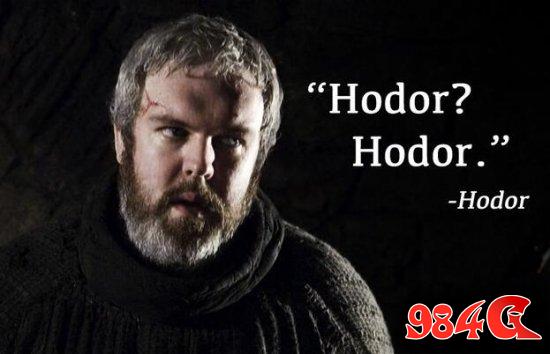 阿多,暴雪嘉年华,Hodor