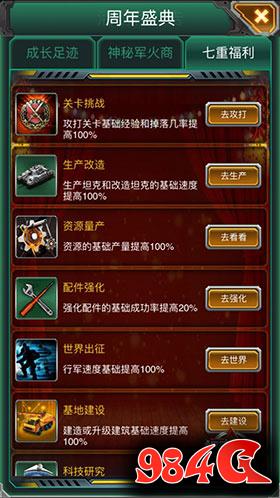 《坦克风云》三周年庆典