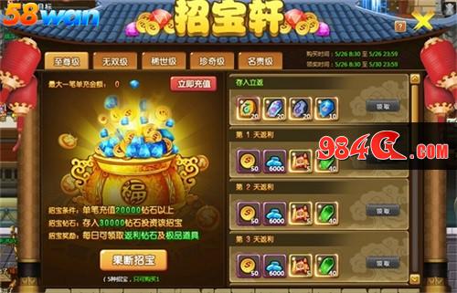 58wan,冒险,投资