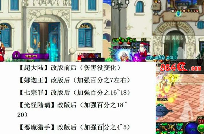 DNF,b套装备,光怪陆离,七宗罪,娜迦王,恶魔猎手,超大陆