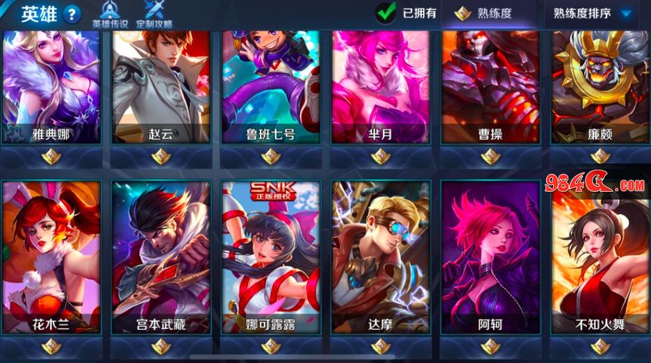 王者荣耀,皮肤